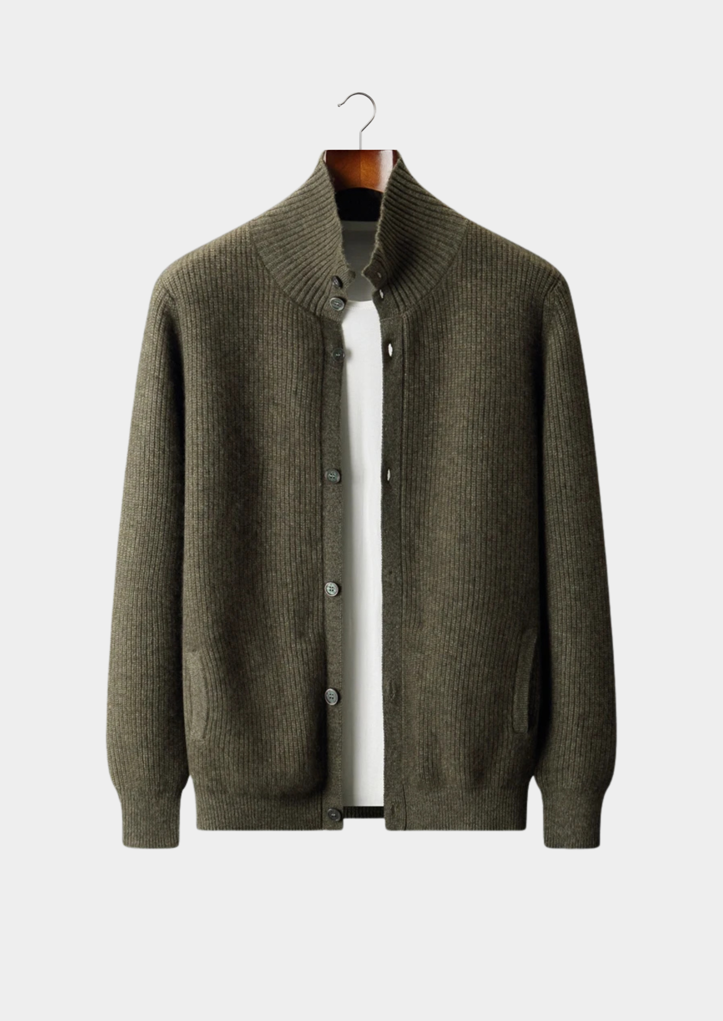 House of Whitmore | Classic Button-Front Knit Sweater