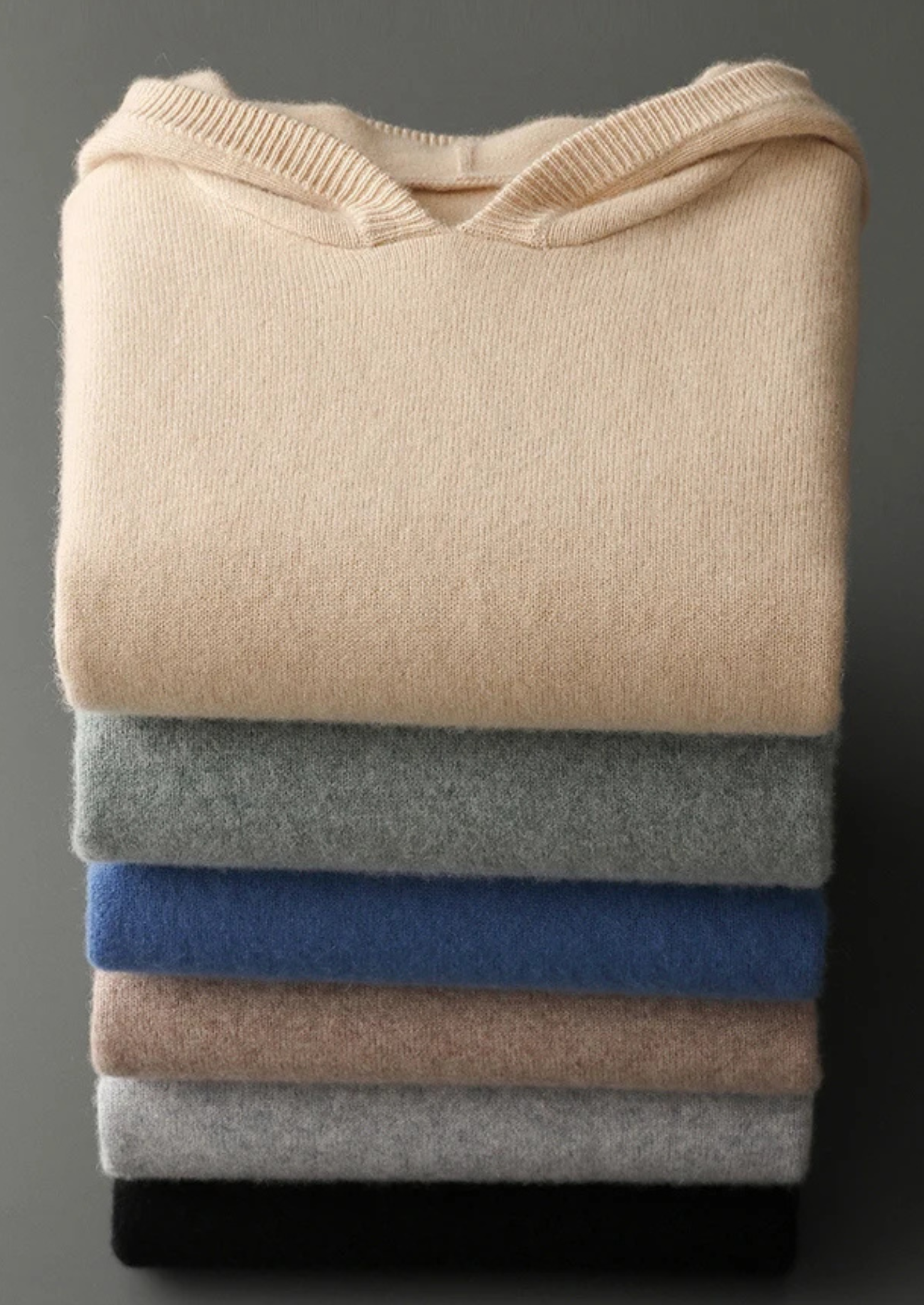 House of Whitmore | Fine Knit Hooded Sweater