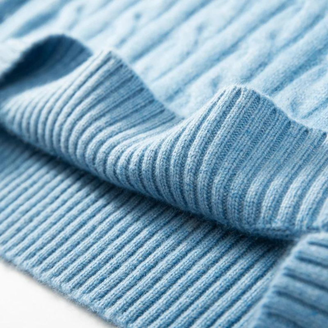 House of Whitmore | Classic Cable Knit Crewneck