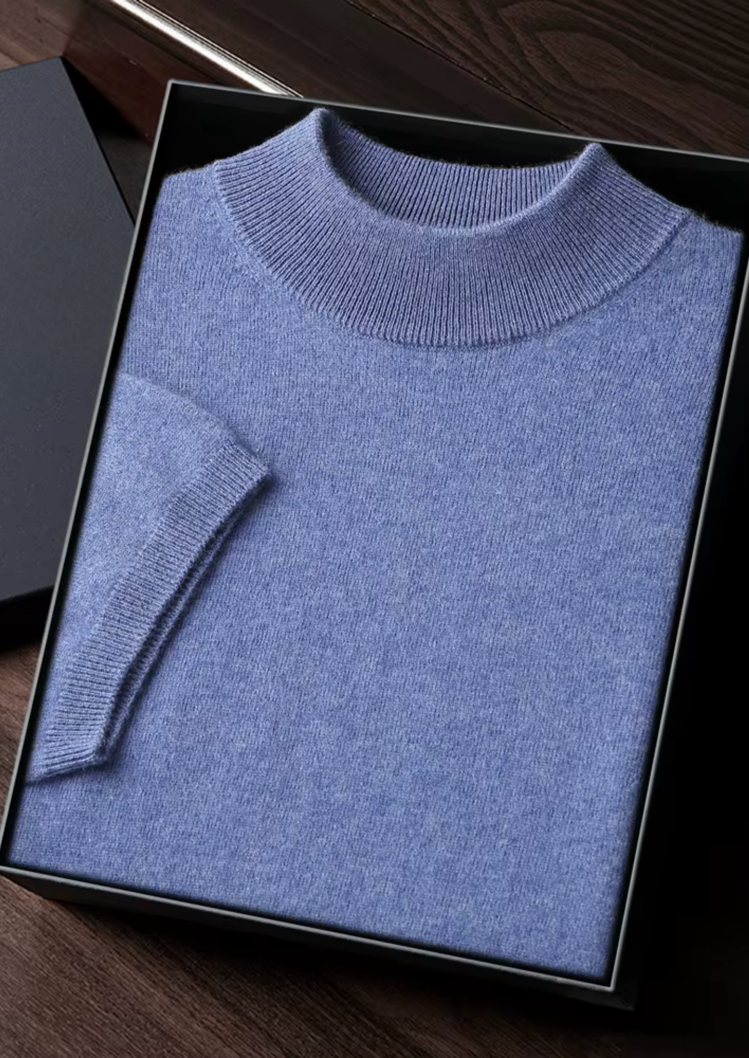 House of Whitmore | Short-Sleeve Mock Neck Knit