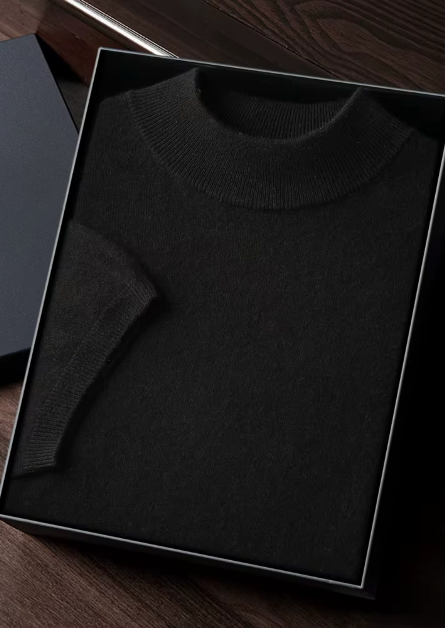 House of Whitmore | Short-Sleeve Mock Neck Knit