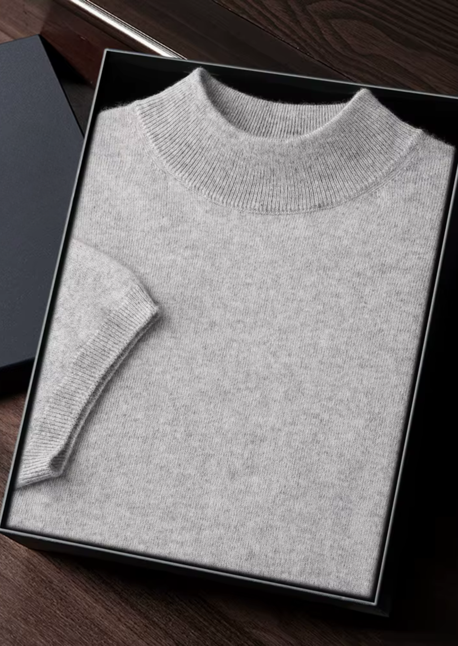 House of Whitmore | Short-Sleeve Mock Neck Knit