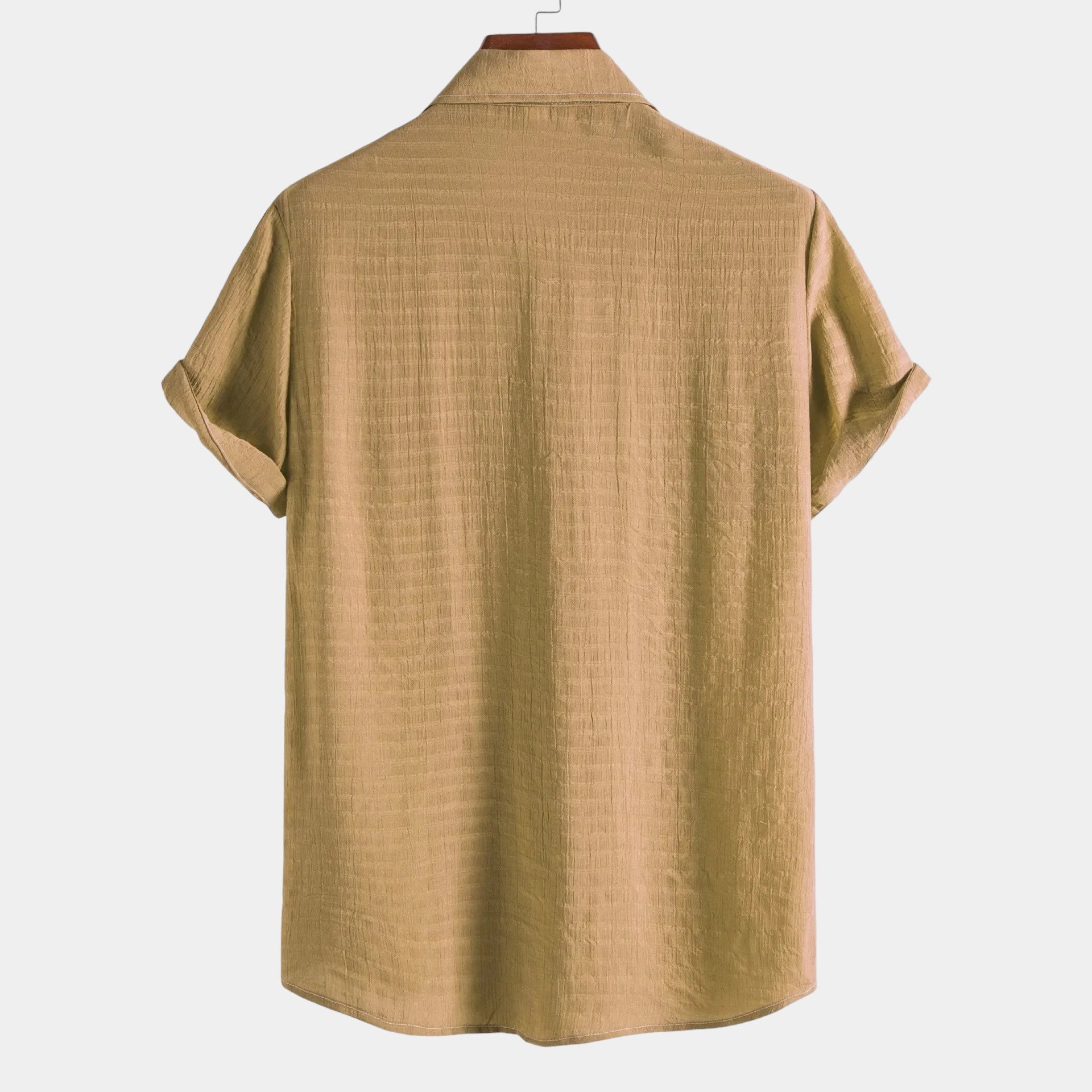 House of Whitmore │ Short-Sleeve Open-Collar Shirt