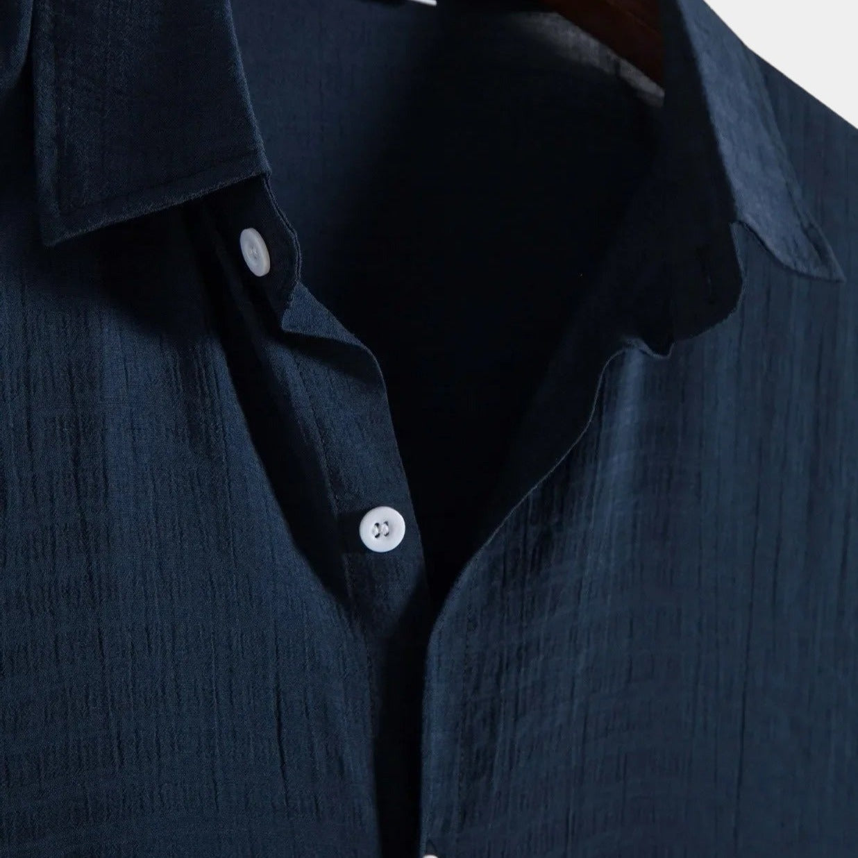 House of Whitmore │ Short-Sleeve Open-Collar Shirt
