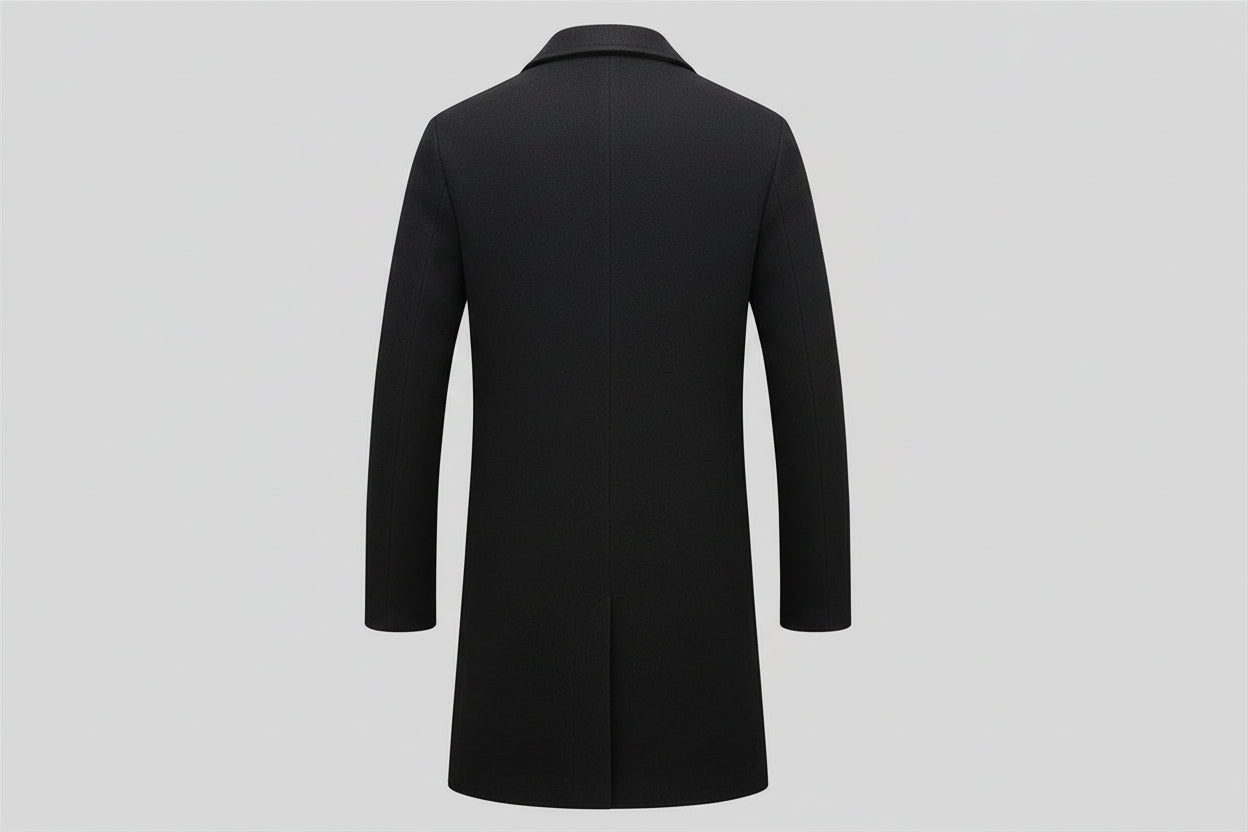House of Whitmore | Long Wool Blend Overcoat