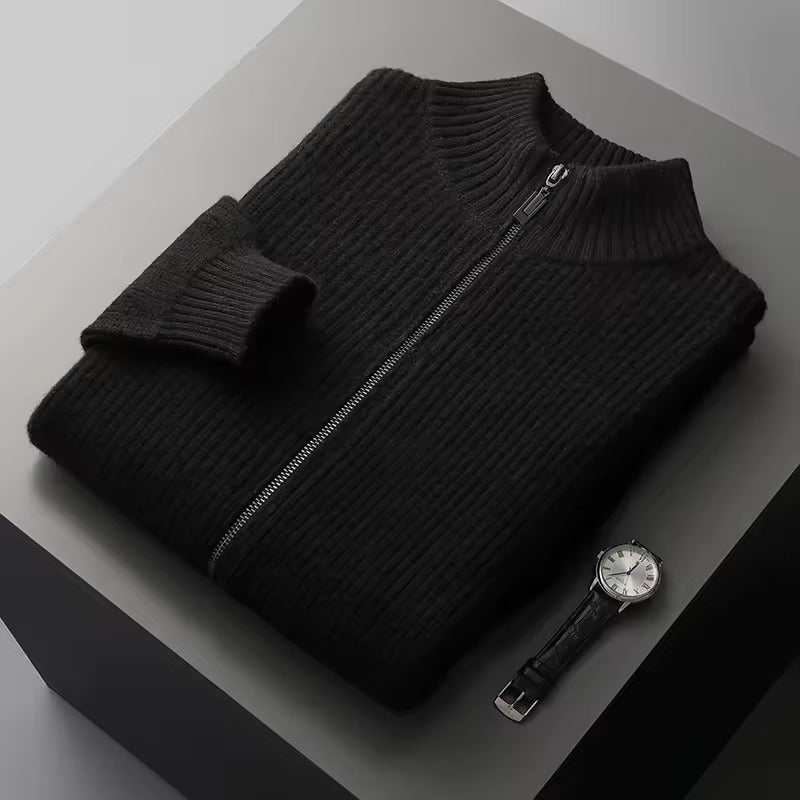House of Whitemore | Heritage Zip Knit Sweater
