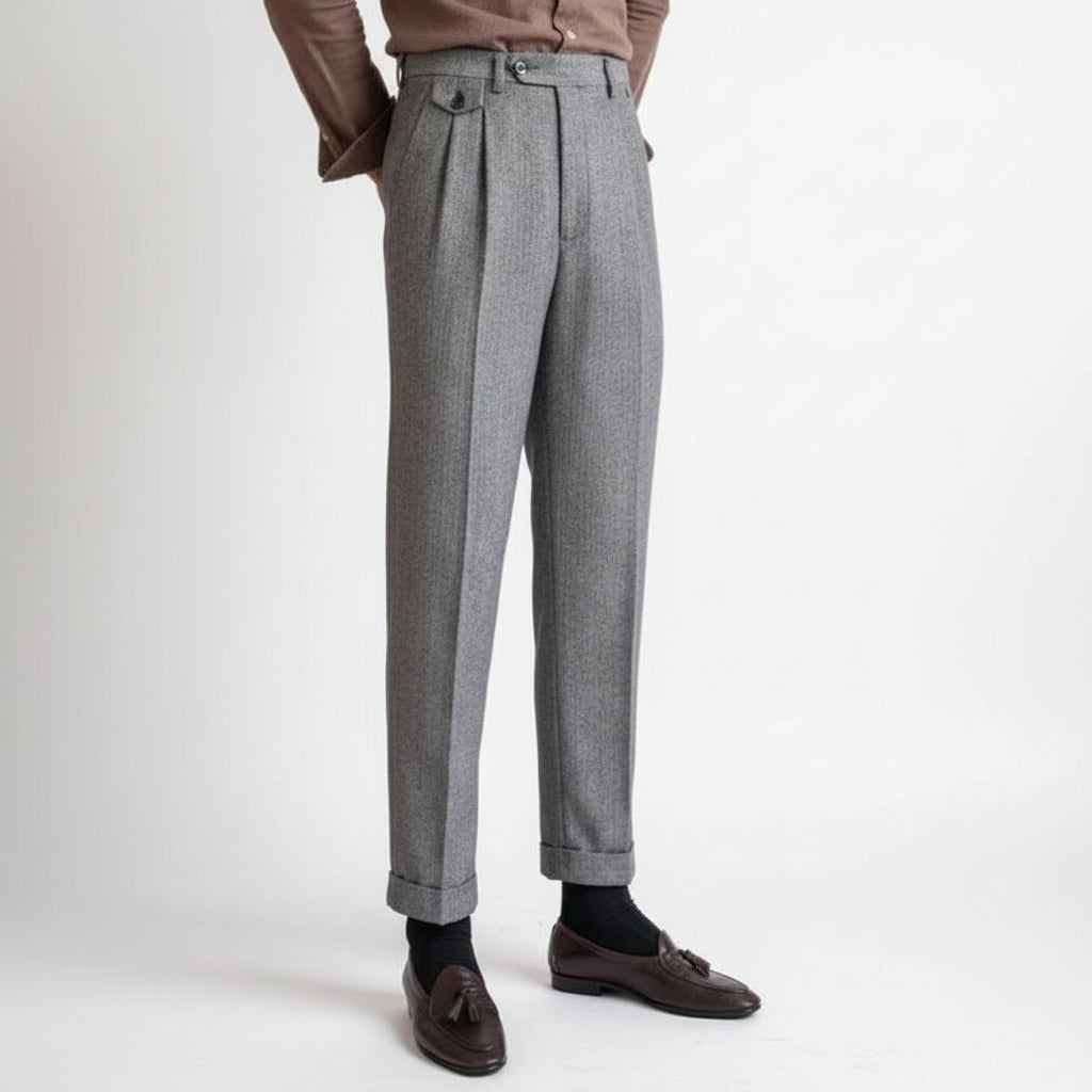 House of Whitmore │ Pleated Tailored Trousers