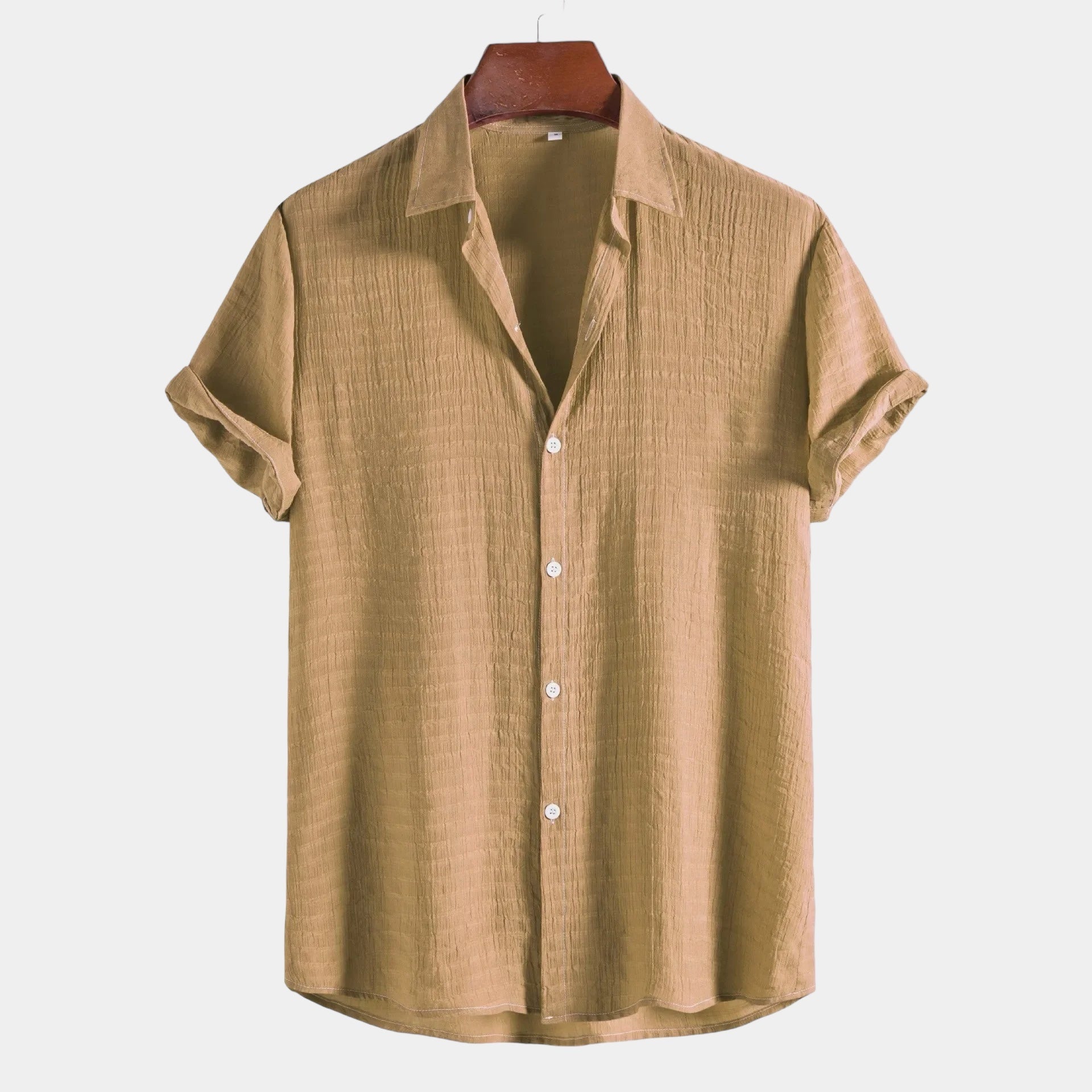 House of Whitmore │ Short-Sleeve Open-Collar Shirt