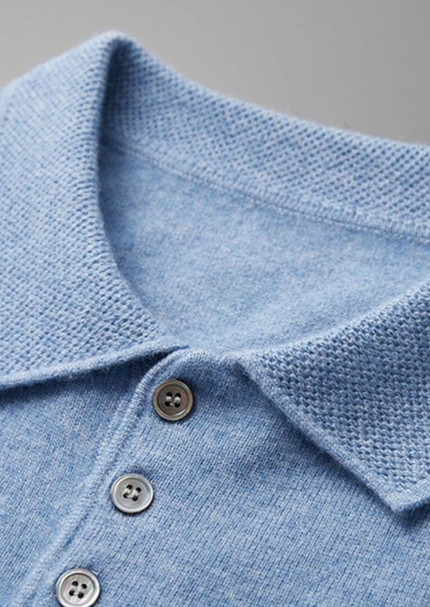 House of Whitmore | Fine Knit Polo Shirt
