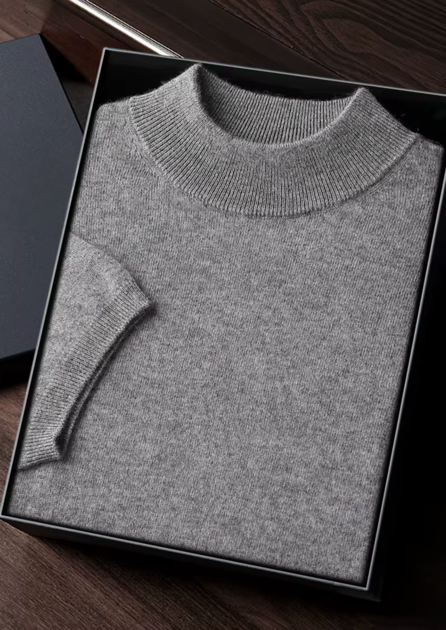 House of Whitmore | Short-Sleeve Mock Neck Knit