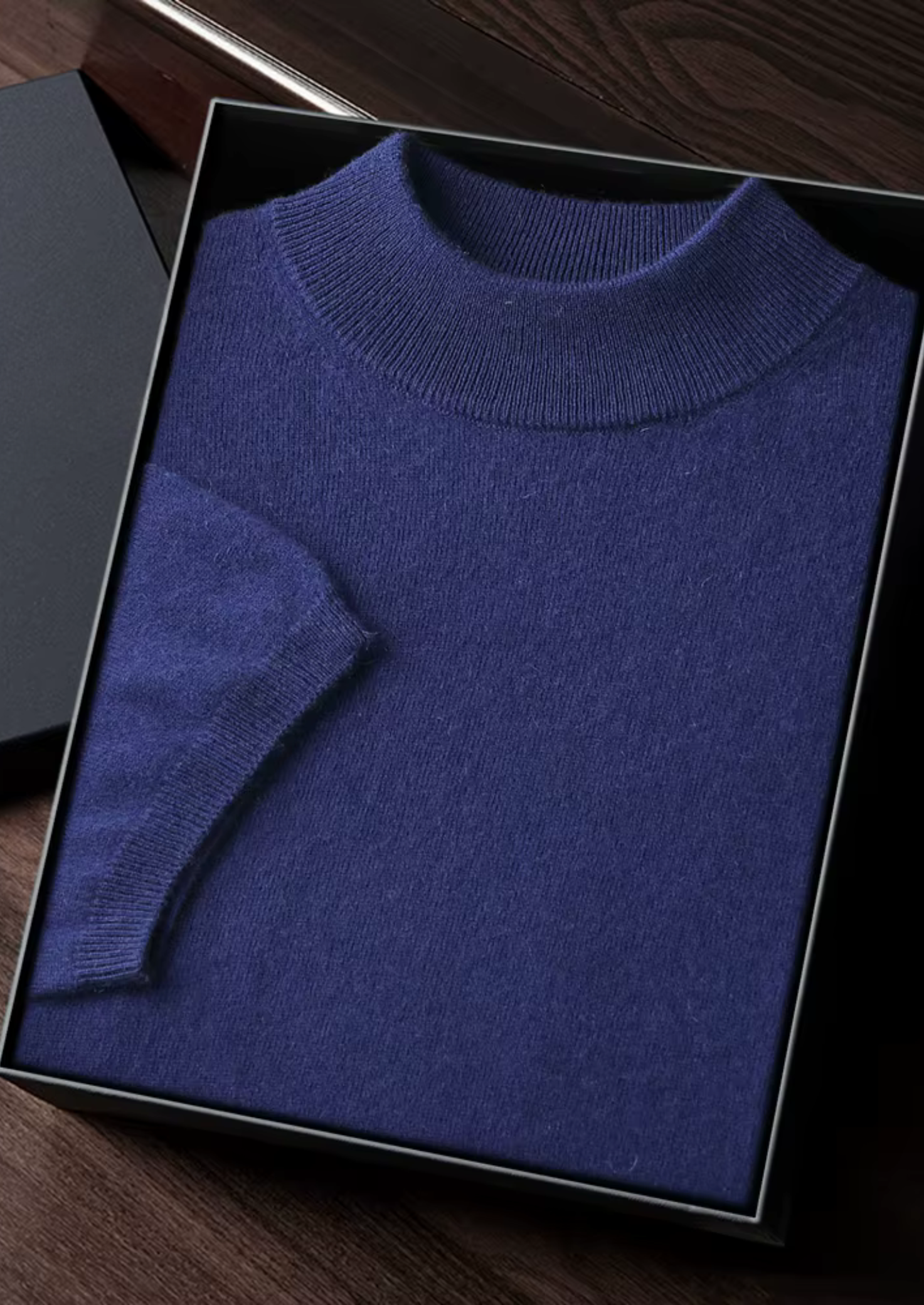 House of Whitmore | Short-Sleeve Mock Neck Knit