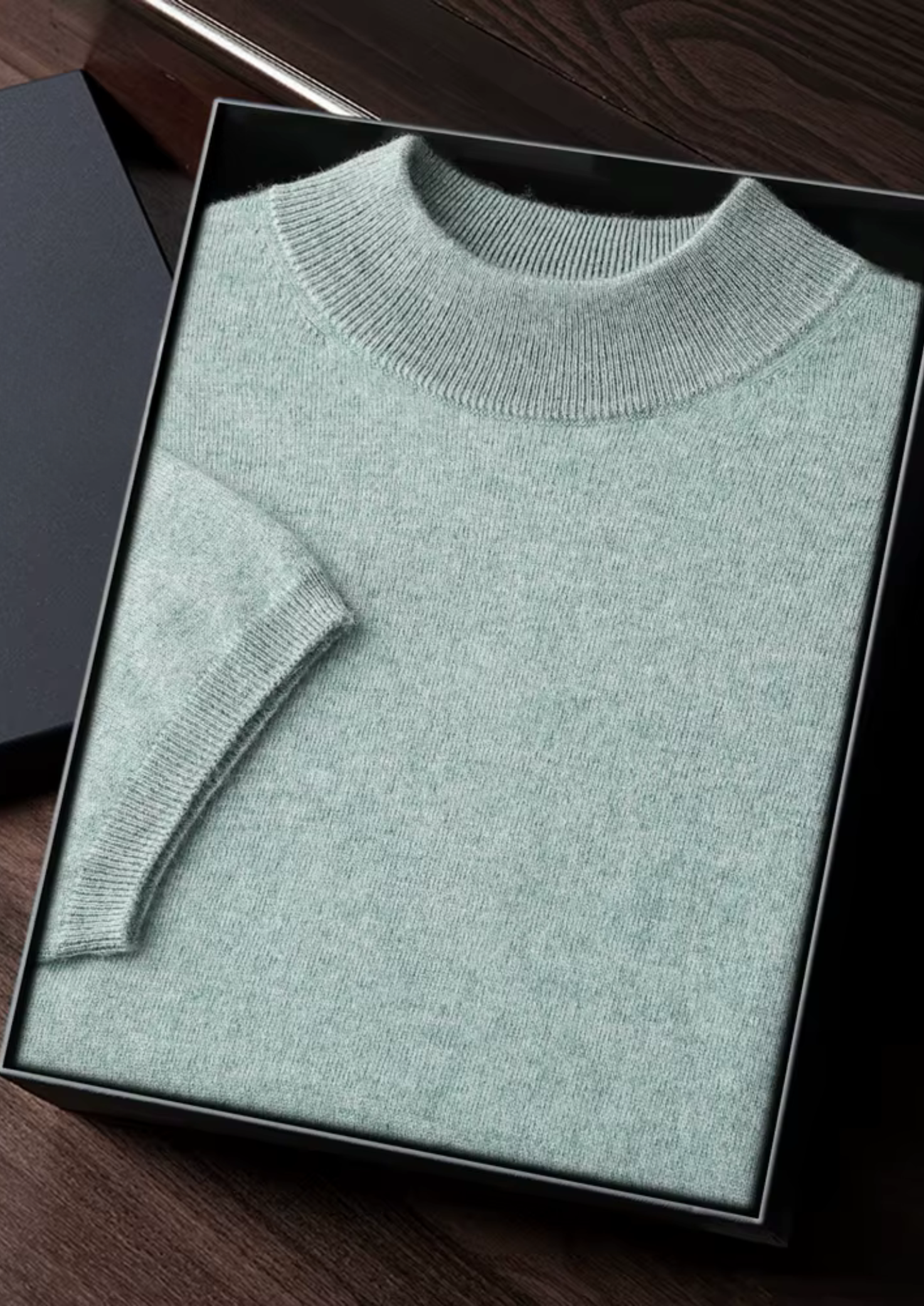 House of Whitmore | Short-Sleeve Mock Neck Knit