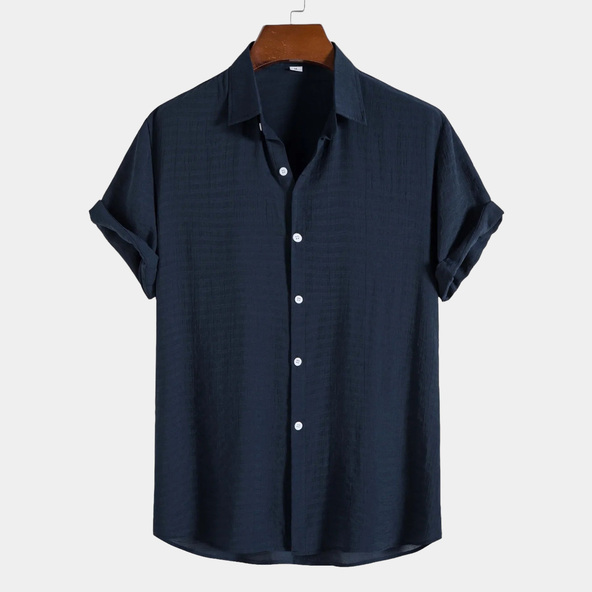 House of Whitmore │ Short-Sleeve Open-Collar Shirt