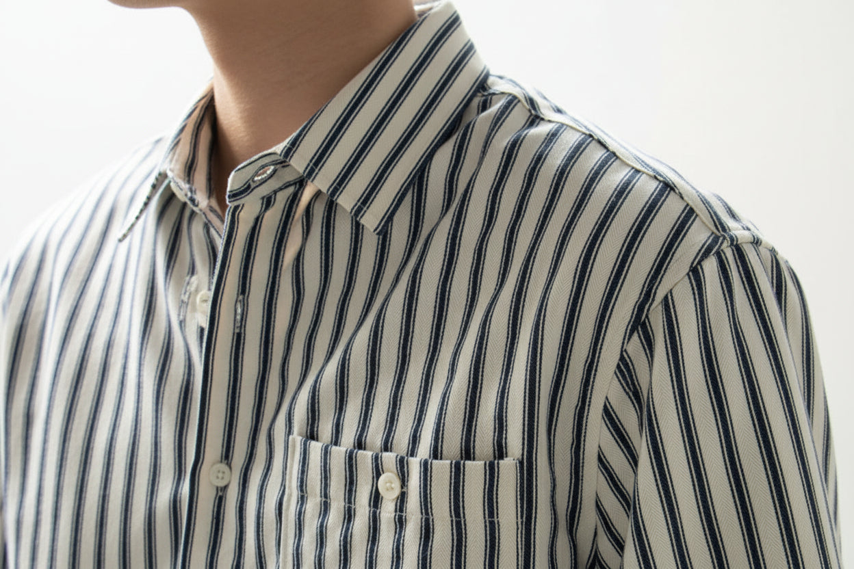 House of Whitmore │ Striped Button-Down Shirt