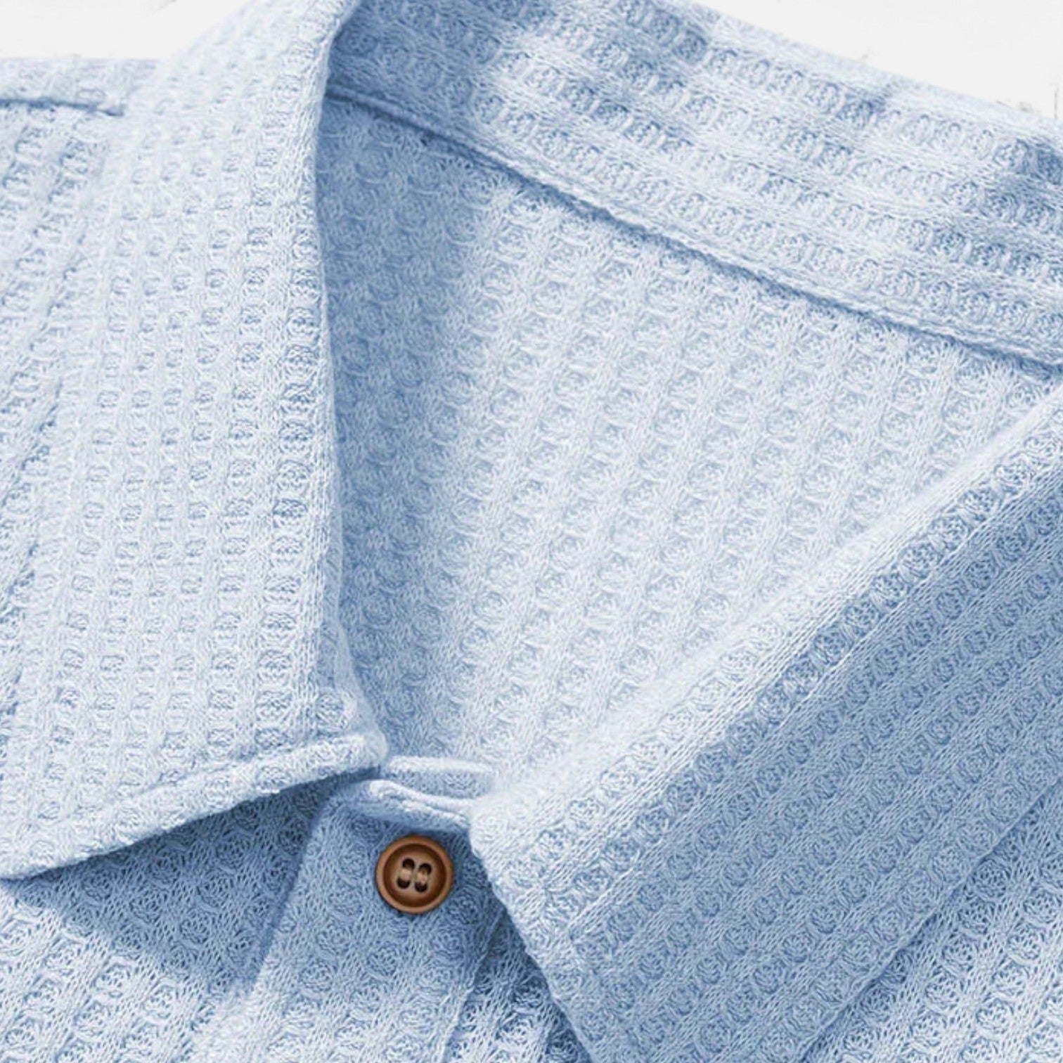 House of Whitmore | Waffle Knit Polo Shirt